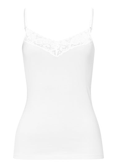 71485 Moments V-Neck Cami - 101 White